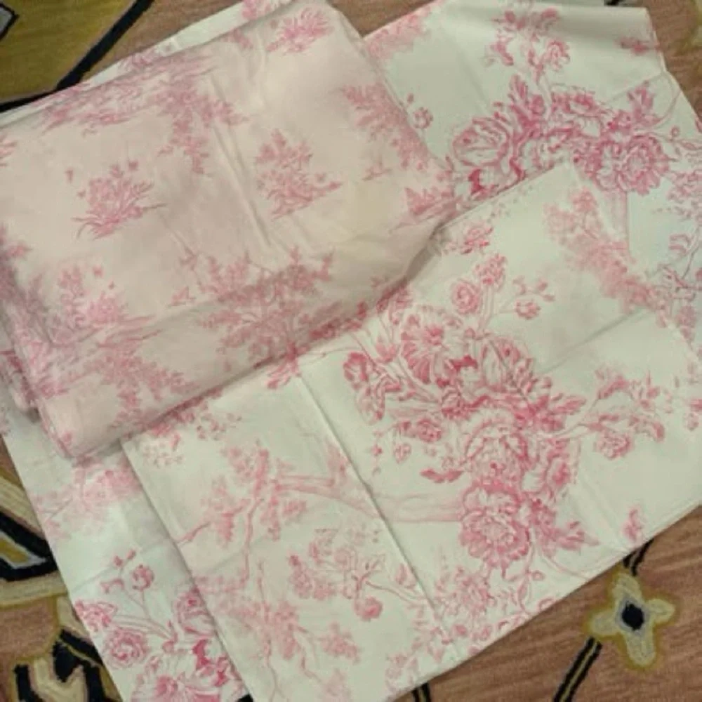 ISABELLE TOILE DUVET  Cover  & 2 STANDARD PILLOWCASES ~~  Twin size